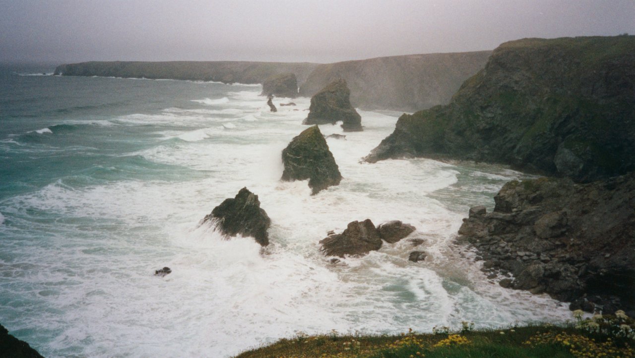 AandM UK trip June 2000- Cornwall coast